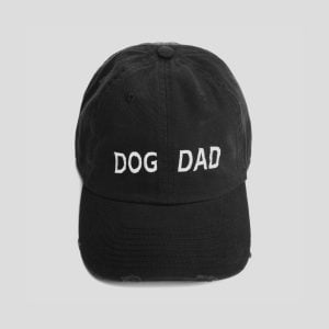Jockey Hat “Dog Dad” Μαύρο