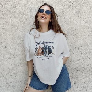 “The Homeless” λευκό T-Shirt