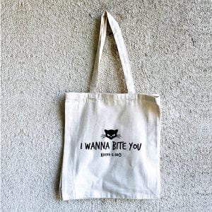 Cotton Bag “I Wanna Bite you”