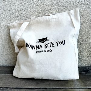 Cotton Bag “I Wanna Bite you”