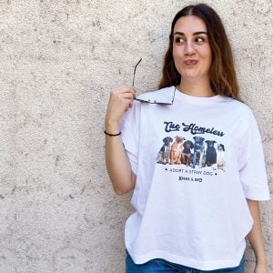 “The Homeless” λευκό T-Shirt