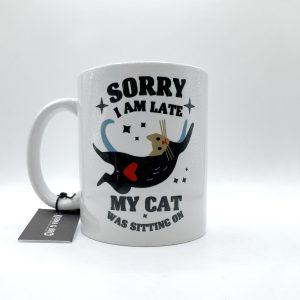 Κούπα “Sorry i’m late”