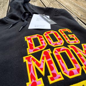 Limited Hoodie “Dog Mom” Black