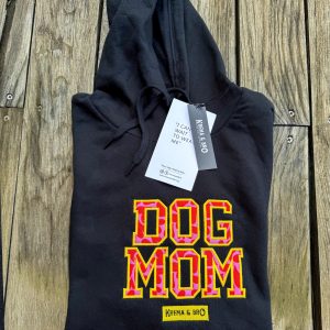 Limited Hoodie “Dog Mom” Black