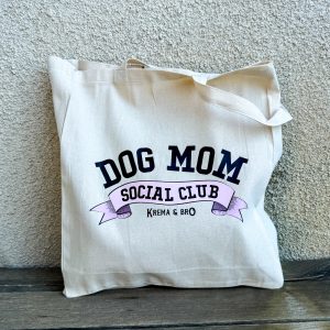 Cotton Bag “Dog Mom Social Club”