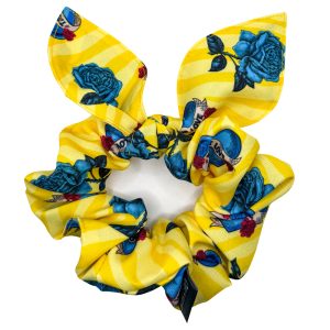 Scrunchie “Roses in Yellow”
